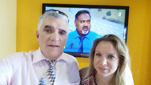 Jean-Louis Lascoux, AGnès Tavel, Pierre Francillonne à Guadeloupe Première